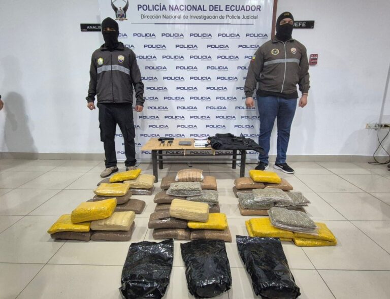 Se incautaron 45 kg. de sustancias sujetas a fiscalización en Sauces