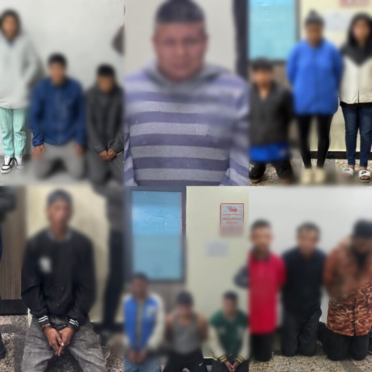 Policía aprehende a 14 ciudadanos y droga valorada en más de 15 mil dólares