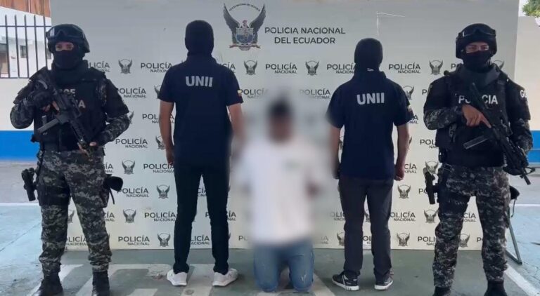 En Esmeraldas fue recapturado un antisocial que cumplía prisión por el delito de asesinato
