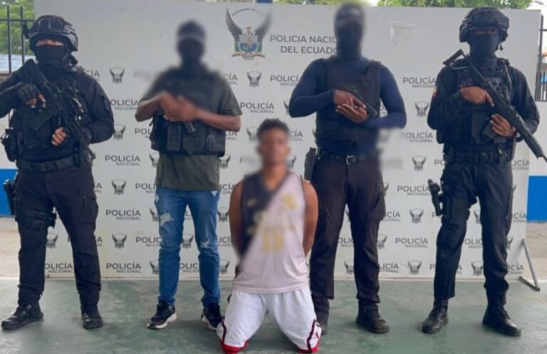 Policía Nacional aprehendió a Alias “Byron” presunto integrante del Grupo de Delincuencia Organizada “Los Gánster”