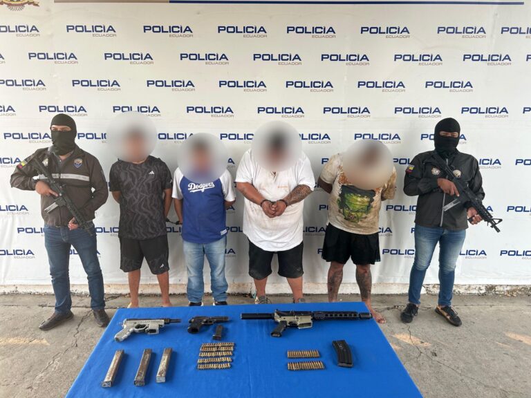 Cuatro miembros del GDO “Sao Box” aprehendidos por tenencia ilegal de armas