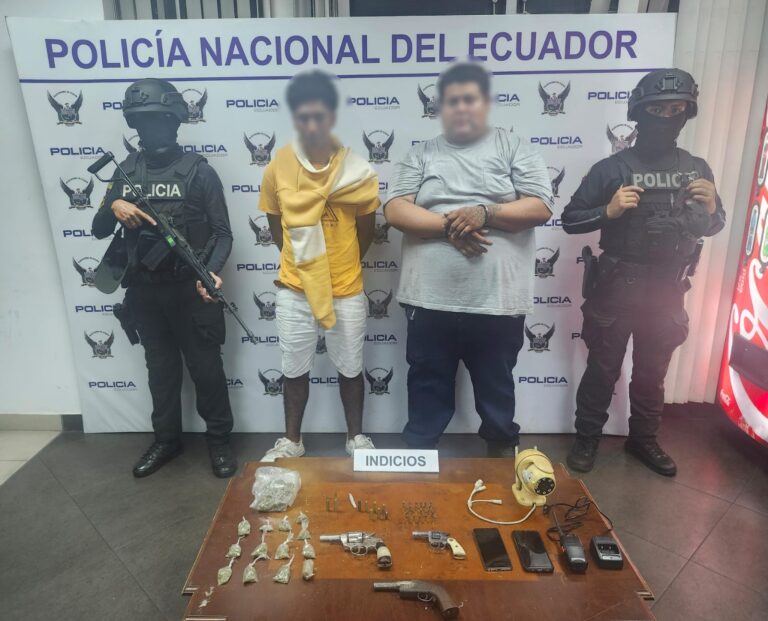 Policía desmantela centro de operaciones criminal en el Suburbio de Guayaquil