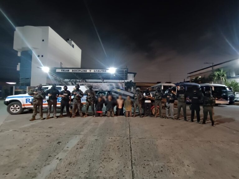 Operativo policial en Durán permite liberar a una persona secuestrada