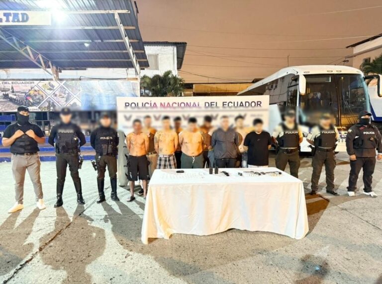 Policía desarticula centros de operaciones criminales de dos GDO en Guayaquil