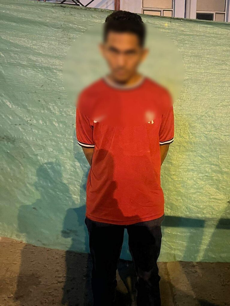 Policía Nacional aprehende a presunto extorsionador vinculado a grupo delictivo en el sector de Antepara