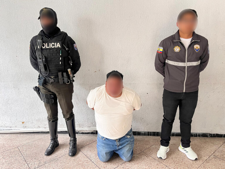 Aprehendimos a un ciudadano por receptación y recuperamos objetos robados en Ambato