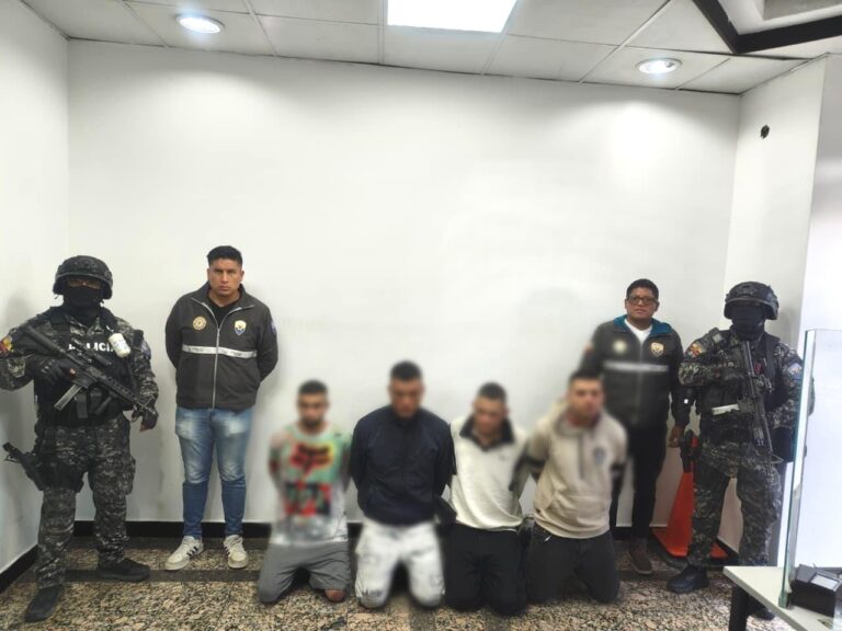 Policía Nacional aprehendió a cuatro ciudadanos por tentativa de asesinato