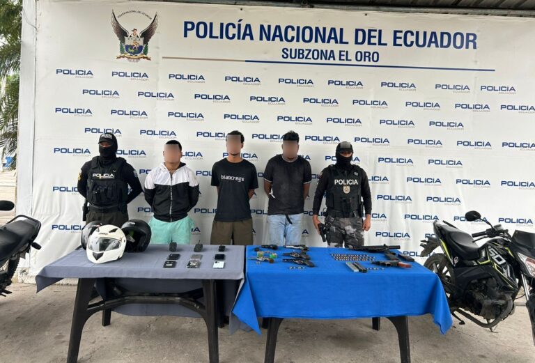 Cuatro presuntos integrantes del GDO «Sao Box» aprehendidos por asesinato