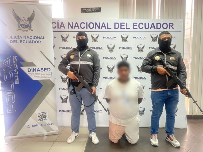 Policía aprehende a alias “Gordo” por el sicariato en el sur de Guayaquil