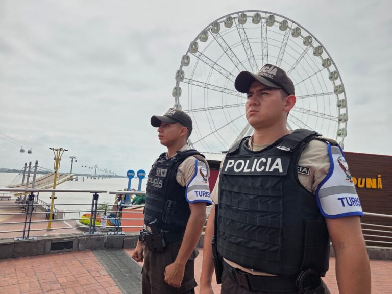 Policía Nacional desplegará 8.532 agentes para la seguridad del feriado de la Independencia de Guayaquil