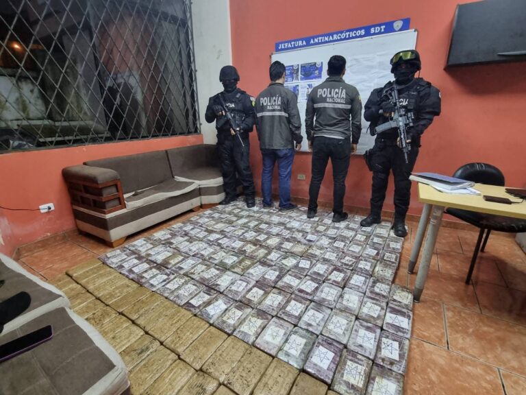 Policía Nacional incautó más de 170 mil gramos de droga, valorada en más de 7 millones de dólares en Europa