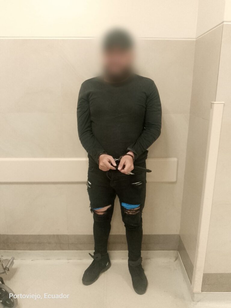 Un sujeto aprehendido con arma de fuego en Portoviejo