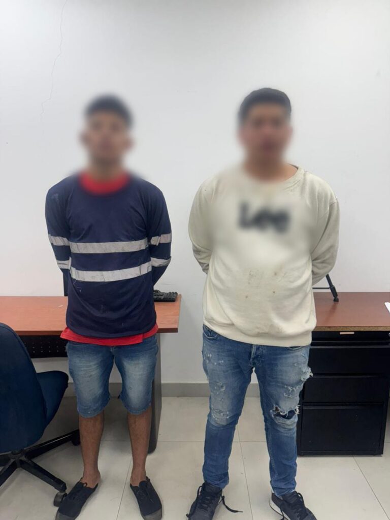 Aprehendimos a dos sujetos por intento de asesinato en Manabí