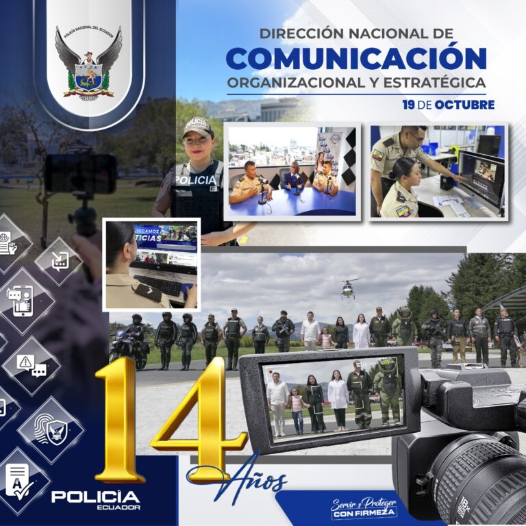 14 años fortaleciendo la confianza y la comunicación en la Policía Nacional