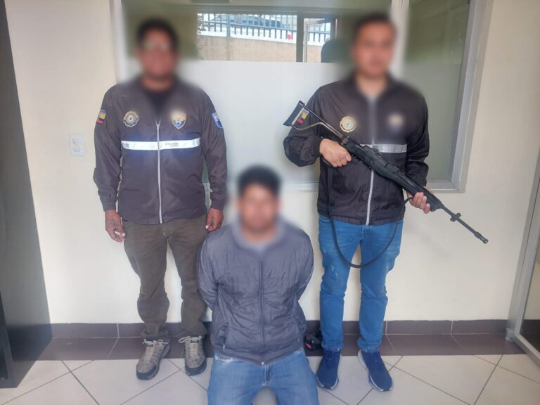 Aprehendimos en Quito a un sujeto involucrado en la muerte de dos adultos mayores