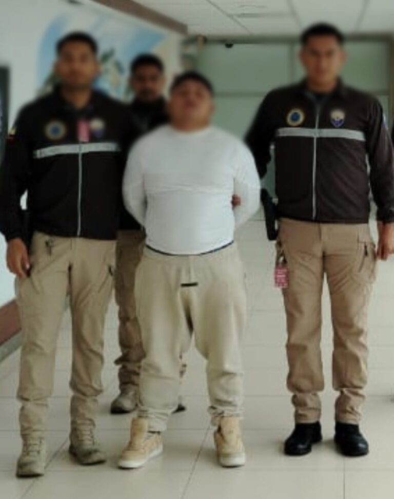 Capturamos a un ciudadano requerido por la justicia con notificación roja de Interpol