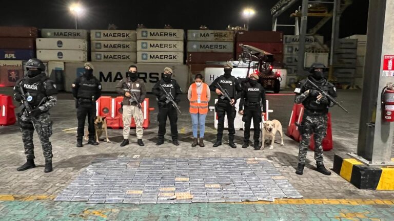 Contenedores contaminados con cocaína son interceptados antes de llegar a Europa