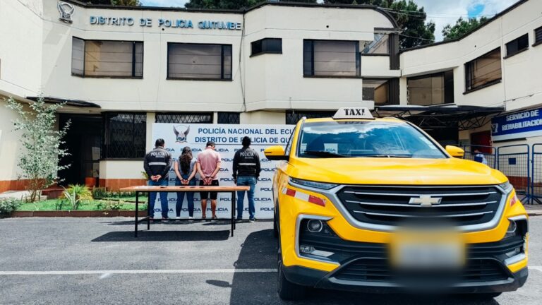Efectiva acción policial permitió capturar a implicados en el delito de robo y secuestro