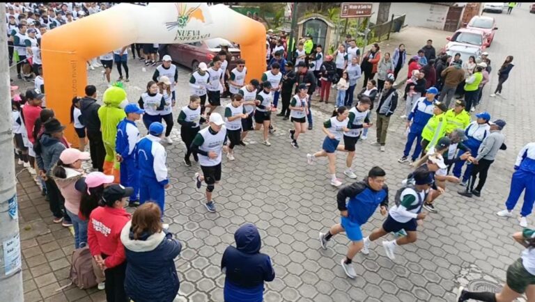 Policía Nacional participó del Poli Trail en Penipe con gran afluencia ciudadana