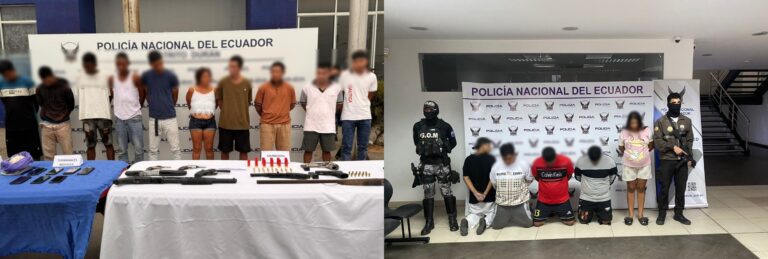372 aprehendidos durante la primera quincena de septiembre en la Zona 8