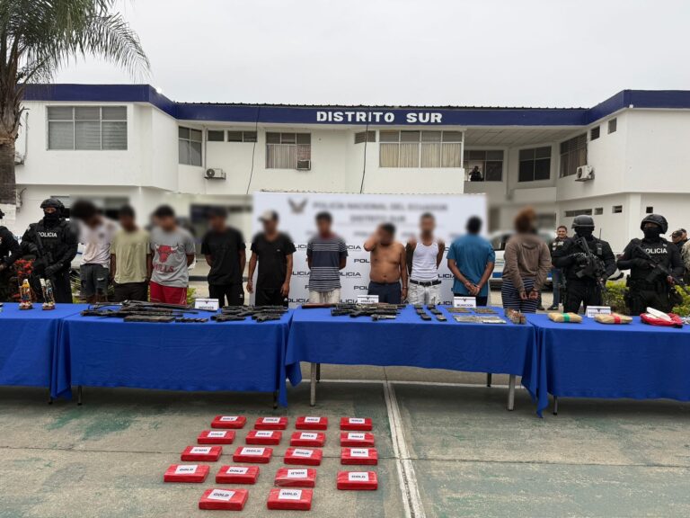 Operativo «Apolo 29» permitió afectar a estructuras criminales en Guayaquil