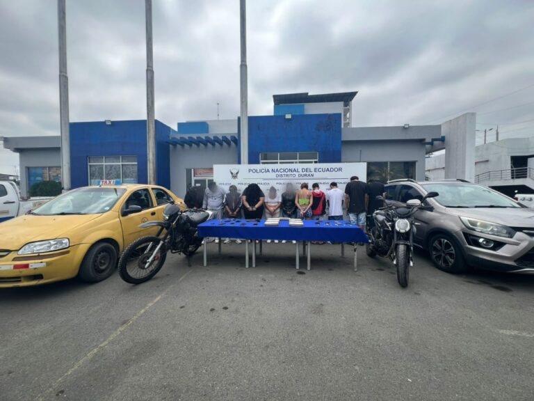 Operativo “Tormenta 49” en Durán permitió incautar armas, droga y vehículos