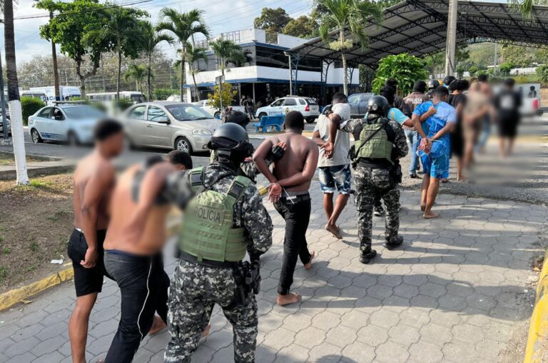 En Esmeraldas Policía Nacional da golpes contundentes al crimen organizado