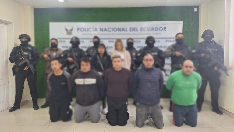 Operativo “Centinela VXXXI” permitió la aprehensión de siete ciudadanos en Carchi