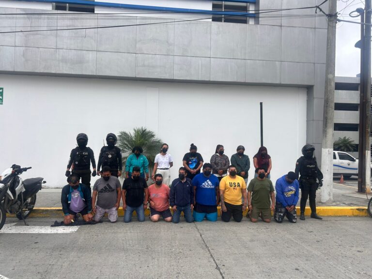 Operativo “Gran Fénix 52”, ejecutado en Durán y Pascuales permitió afectar a la estructura criminal los “Chone Killer”
