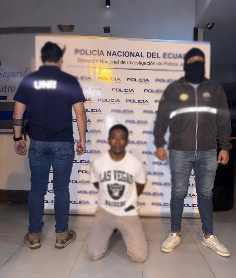 Capturamos un integrante del GAO “Lobos”, por el delito de femicidio, en Guayaquil