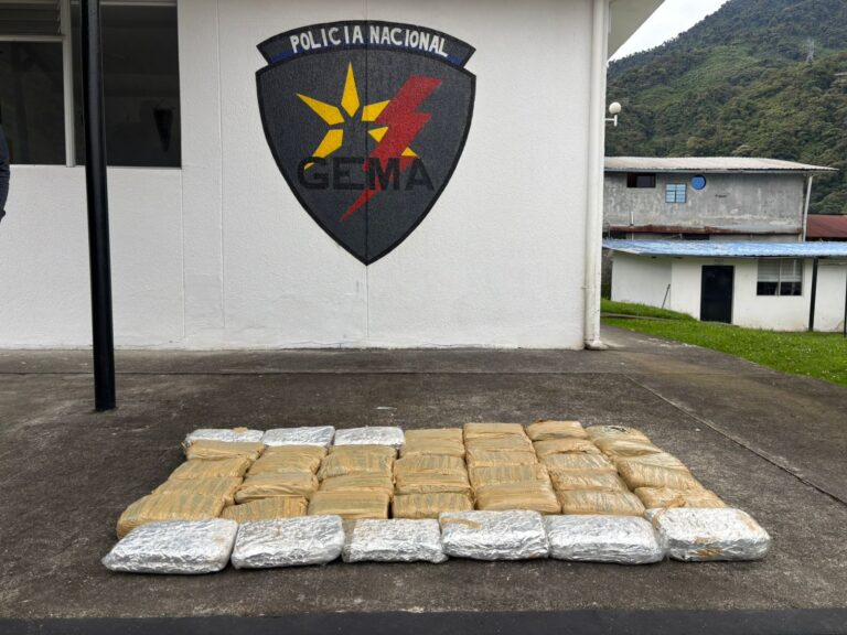 Golpe al narcotráfico: incautamos 41 paquetes de droga en Baeza