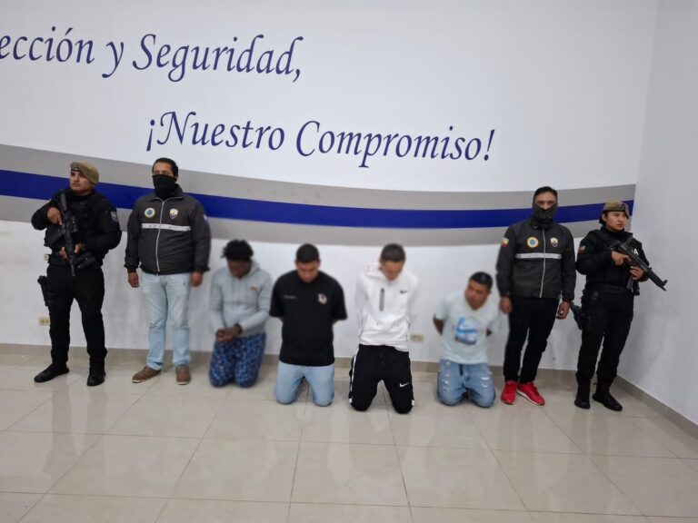Desarticulación de una organización delictiva por el presunto delito de robo a personas