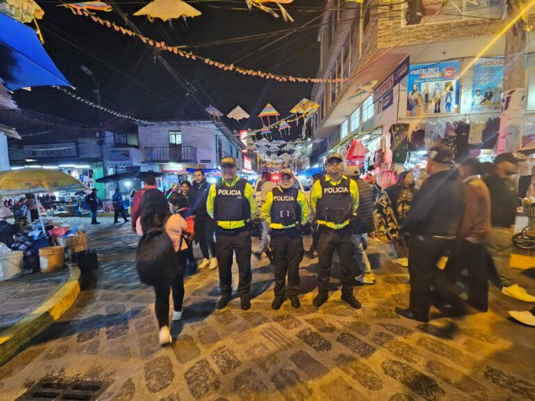 Despliegue Policial garantizó la seguridad durante la “Peregrinación al Santuario de la Virgen de El Quinche 2025”