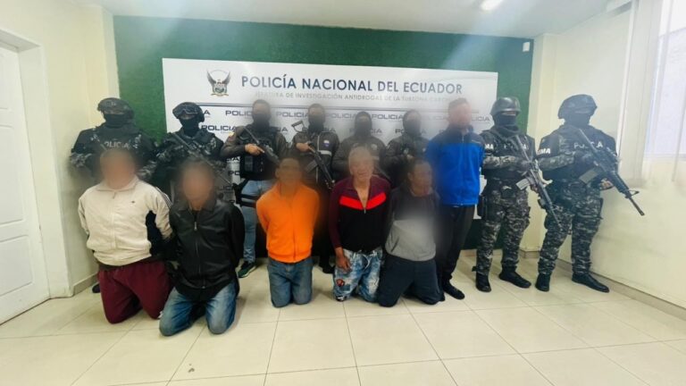 Afectamos a un grupo dedicado al microtráfico en Tulcán durante la operación “Centinela 111”