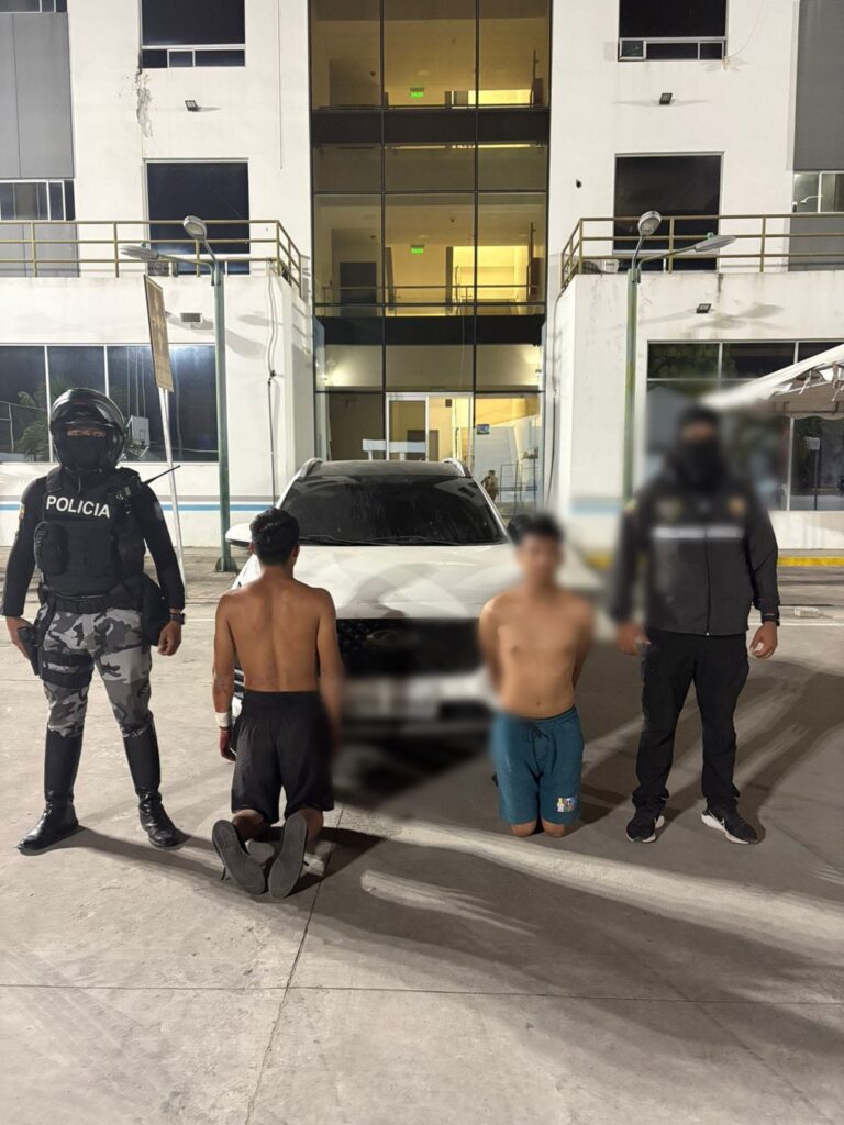Aprehendimos a dos integrantes de la estructura criminal “Los Choneros” por robo con resultado de muerte
