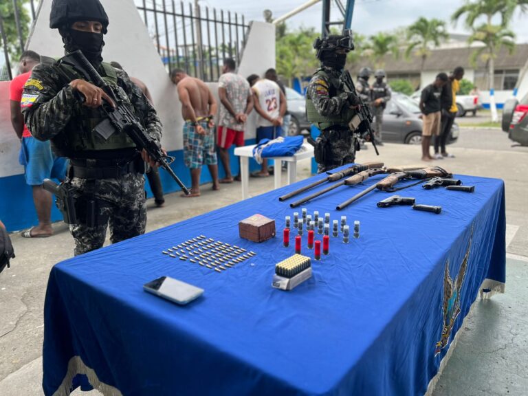 Afectamos a una estructura criminal en Esmeraldas