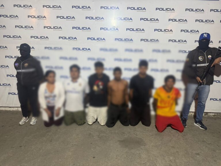 Aprehendimos a siete integrantes de la estructura criminal “Los Lobos” por el delito de tráfico de droga