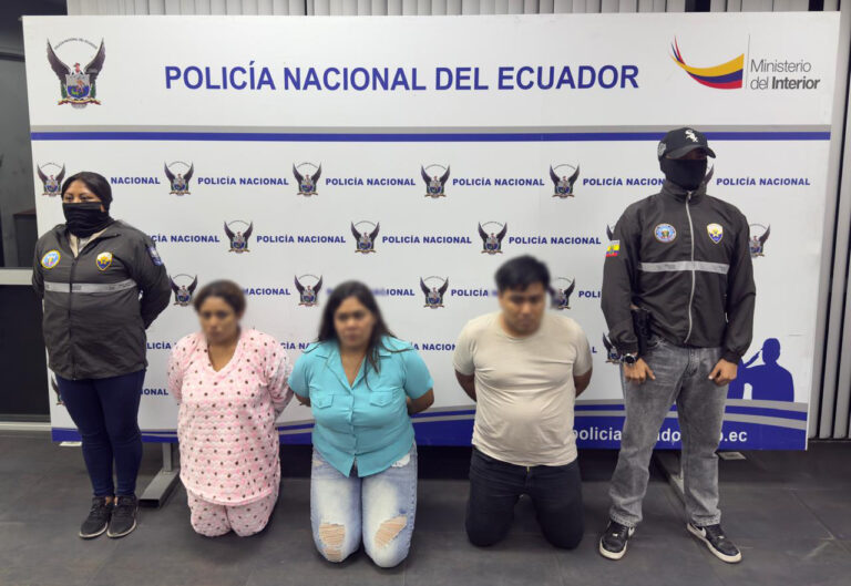En operativo “Libertad 1032” UNASE desarticuló presunta red de extorsión en Ambato y Guayaquil