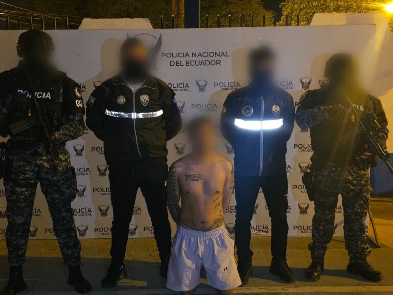 Recapturamos a un sujeto por el delito de evasión en Esmeraldas