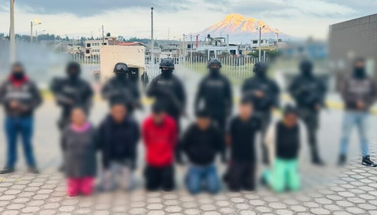 Afectamos una organización narcodelictiva que operaba en Chimborazo