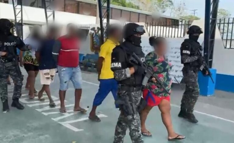 Nuevo golpe contundente al microtráfico de drogas en el cantón Esmeraldas