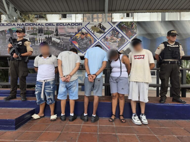 3 sujetos aprehendidos y 2 aislados por muerte violenta en Guayaquil