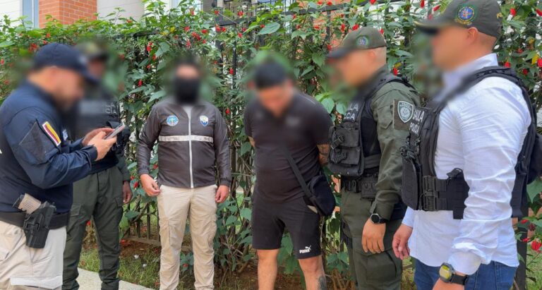 Capturamos en Colombia a alias «Gato Celi», cabecilla de los «Chone Killers»