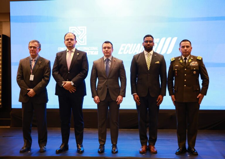 Ecuador es sede de la “Conferencia Internacional sobre Drogas Sintéticas 2026”