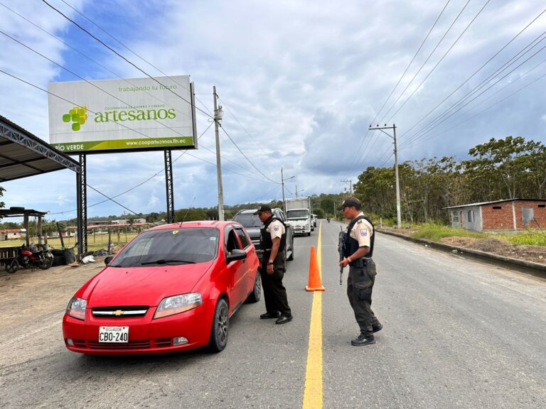 Policía Nacional presenta resultados operativos del feriado de Fin de Año en Esmeraldas