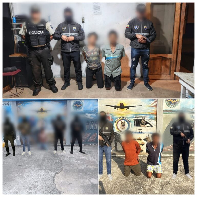 Operativos antidrogas dejan cinco aprehendidos y evitan la distribución de más de 1.600 dosis