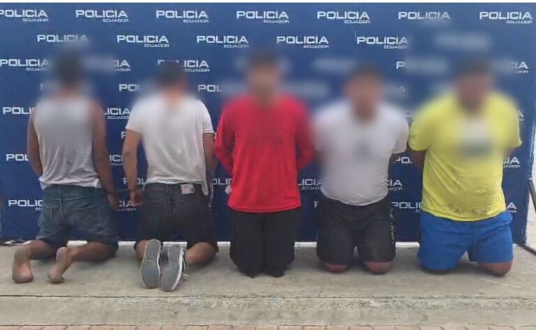 Policía Nacional frustra atentado contra el ECU-911 y desarticula organización delictiva en Manta
