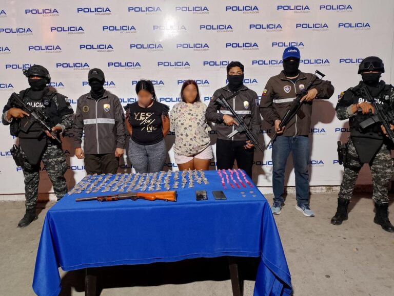 Dos presuntas integrantes del grupo delictivo «Sao Box» fueron aprehendidas en Machala