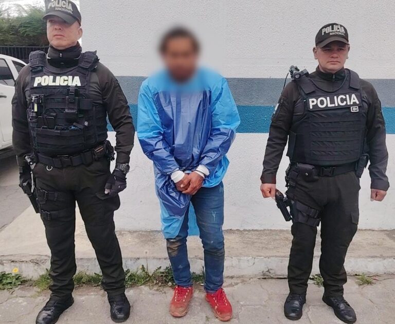 Rápida acción policial permite aprehensión de un sujeto implicado en un homicidio