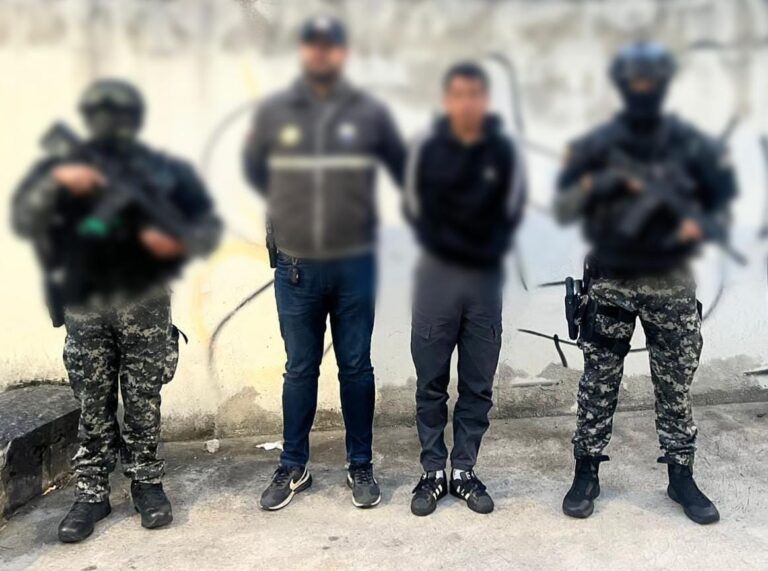 Capturamos a un ciudadano presuntamente implicado en la muerte de un guardia de seguridad en Quito